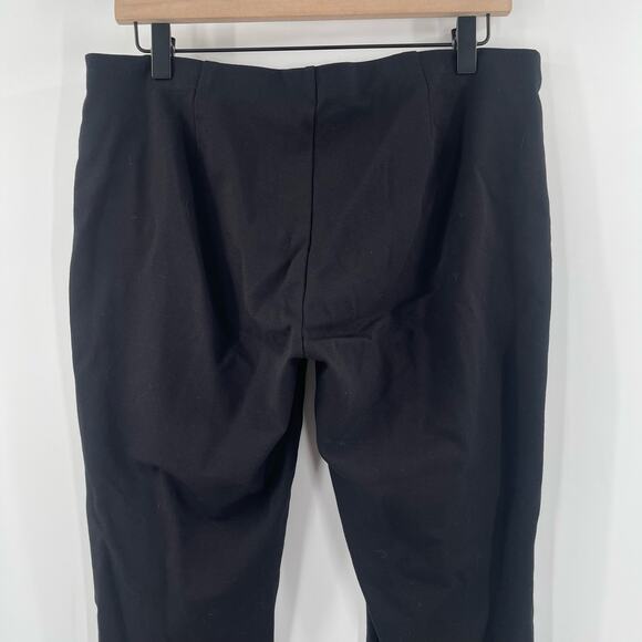 EILEEN FISHER Pull On Pants Black Size Medium Stretch Basic Classic Business - Picture 5 of 9
